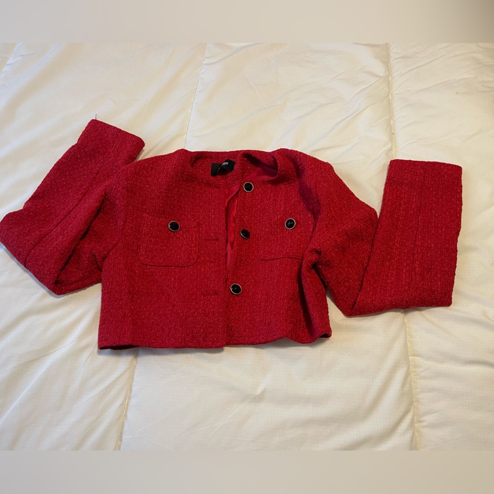 Tweed Crop Cardigan